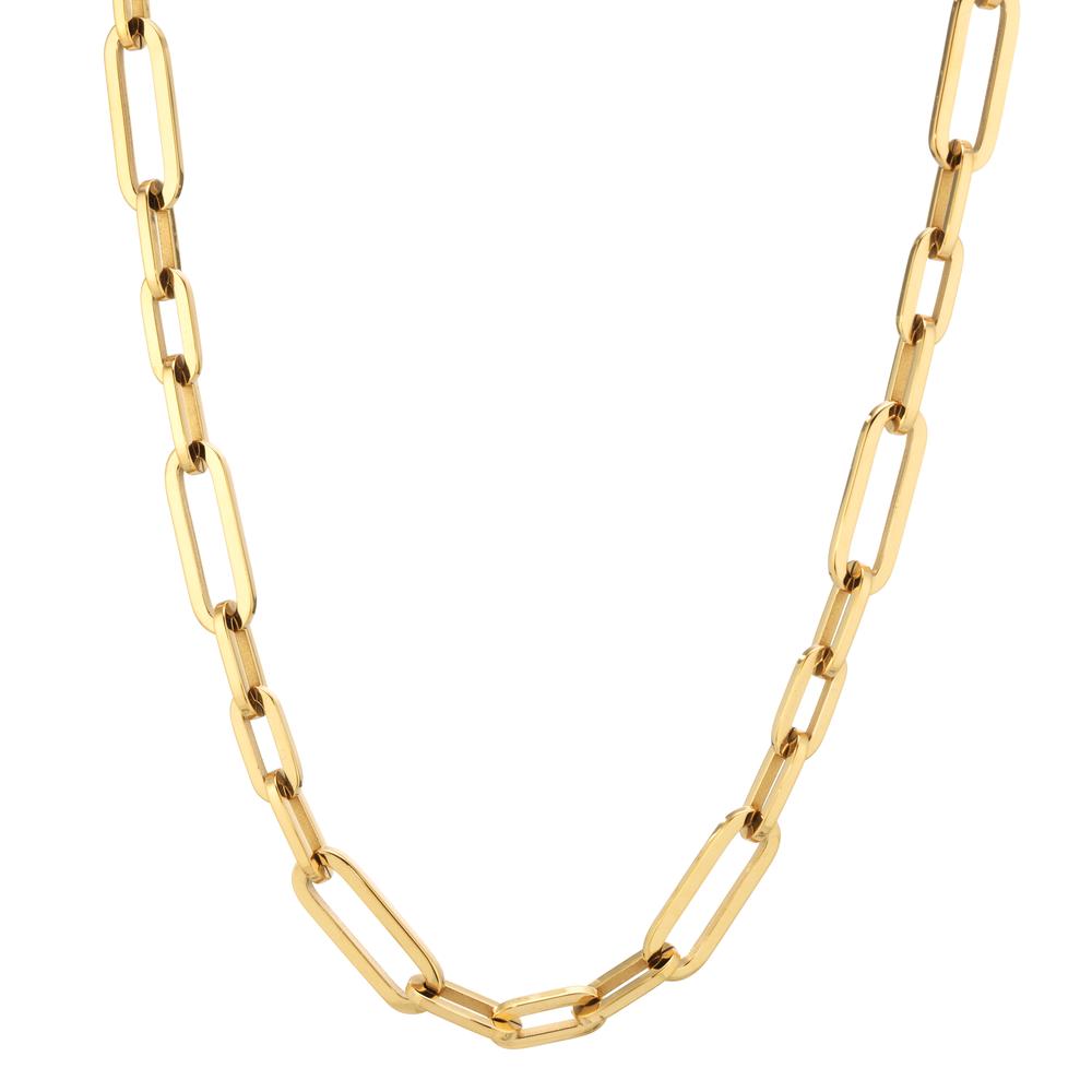 Collier Acier inoxydable jaune PVD 55 cm-609506