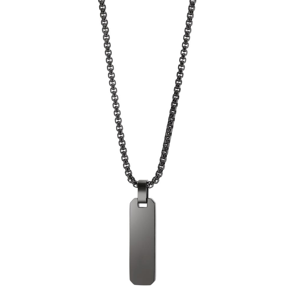 Collier Acier inoxydable noir PVD-609549