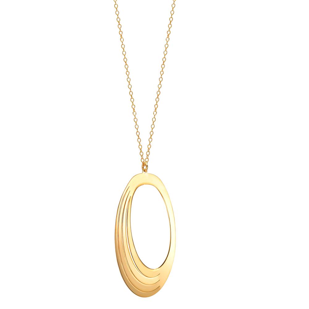 Collier Argent jaune Plaqué or 40-44 cm-609771