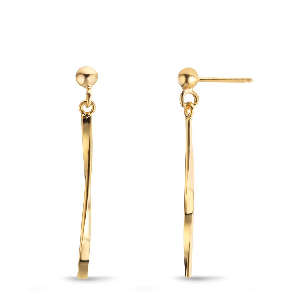 Pendant d'oreilles Argent jaune Plaqué or-609945