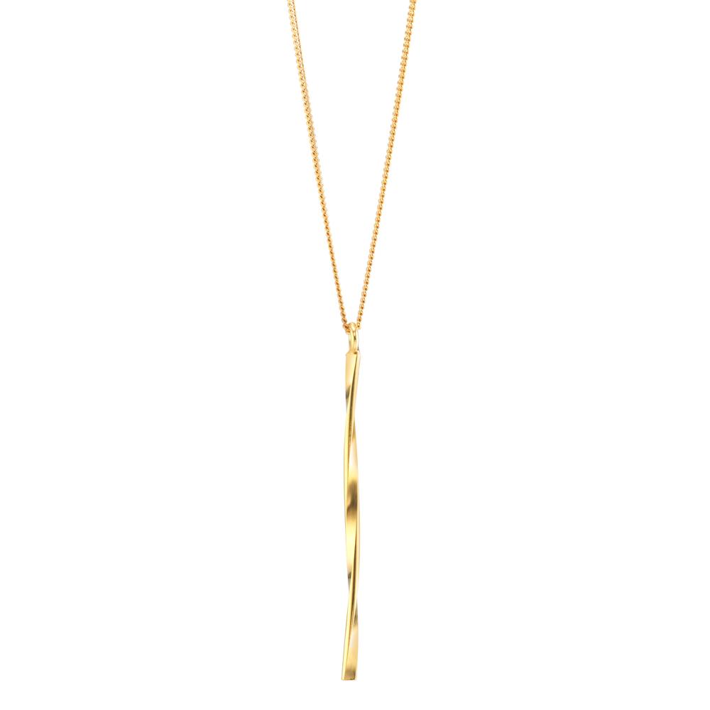Collier Argent jaune Plaqué or 42-45 cm-609946