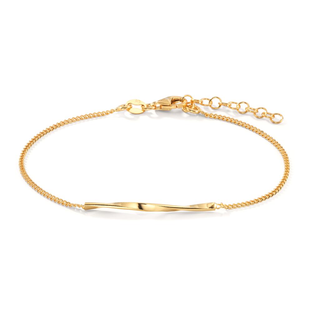 Bracelet Argent jaune Plaqué or 17-20 cm-609947