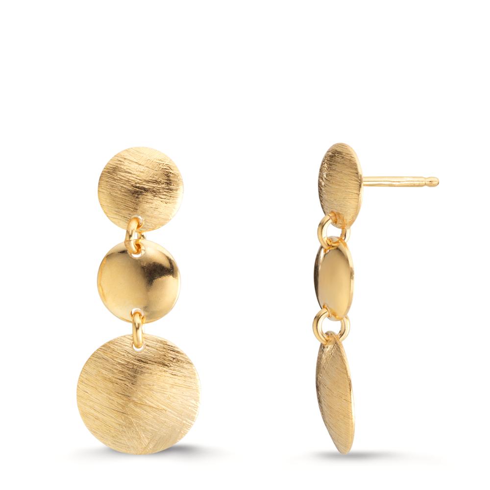 Pendant d'oreilles Argent jaune Plaqué or-609949