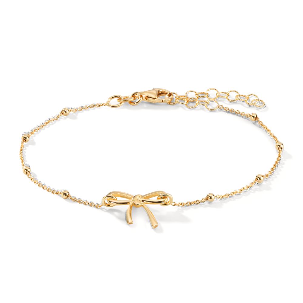 Bracelet Argent jaune Plaqué or Noeud 17-20 cm-609963