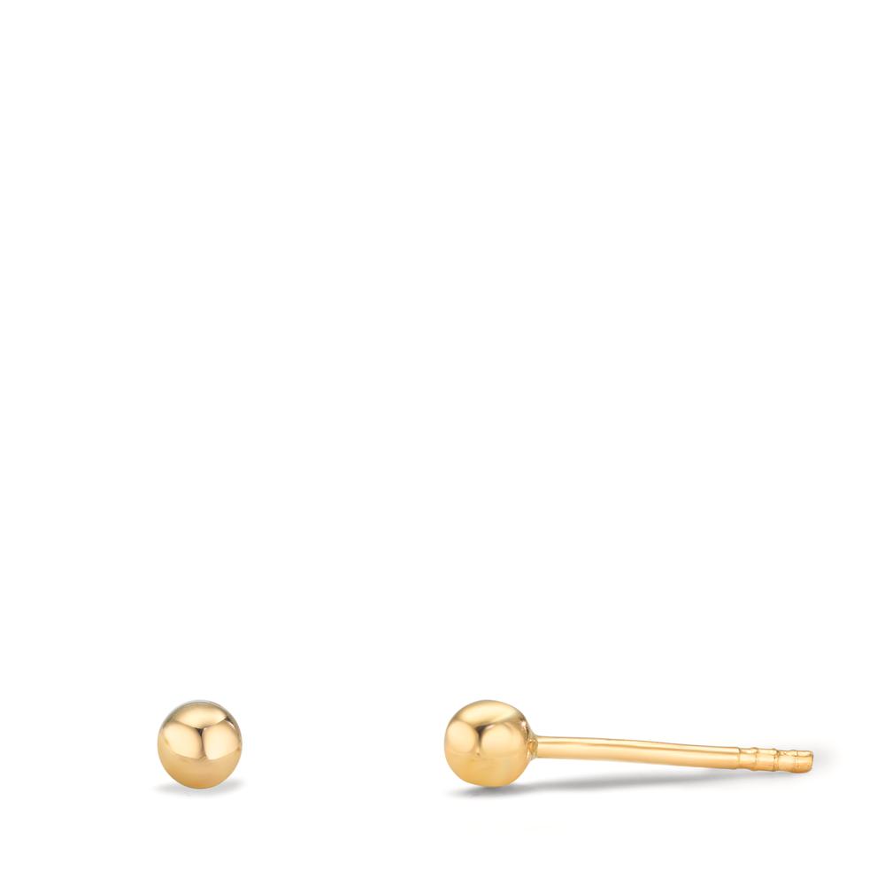 Clous d'oreilles Or jaune 9K Ø3 mm-610018