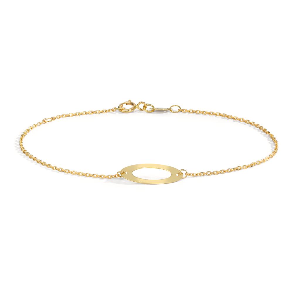 Bracelet Or jaune 9K 16-18 cm-610050