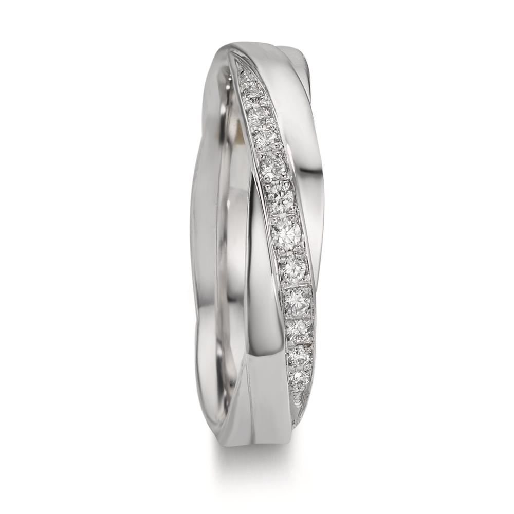Partnerring 750/18 K Weissgold-610526
