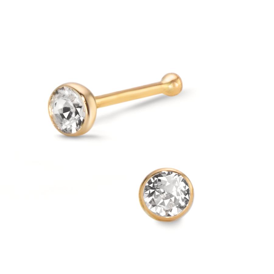 Clous de nez Or jaune 14K Ø2.7 mm-610560