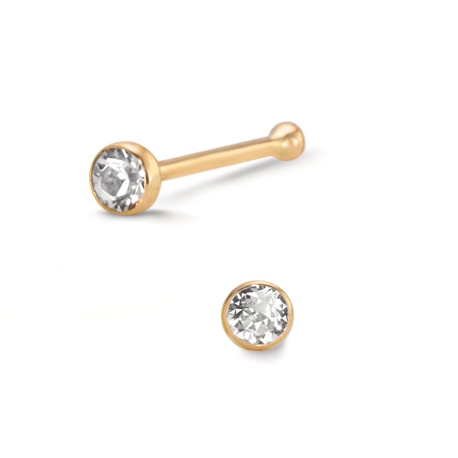 Clous de nez Or jaune 14K Ø2.2 mm-610561