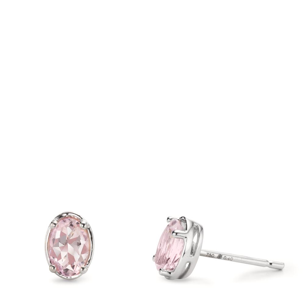 Clous d'oreilles Or blanc 18K-610764