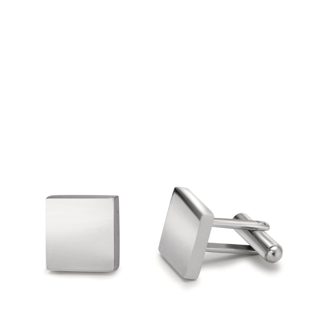 Boutons de manchette Acier inoxydable Ø14 mm-612311