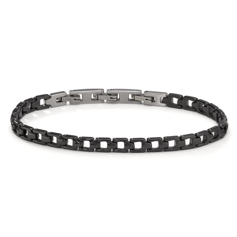 Bracelet Acier inoxydable noir PVD 19-22 cm-612329