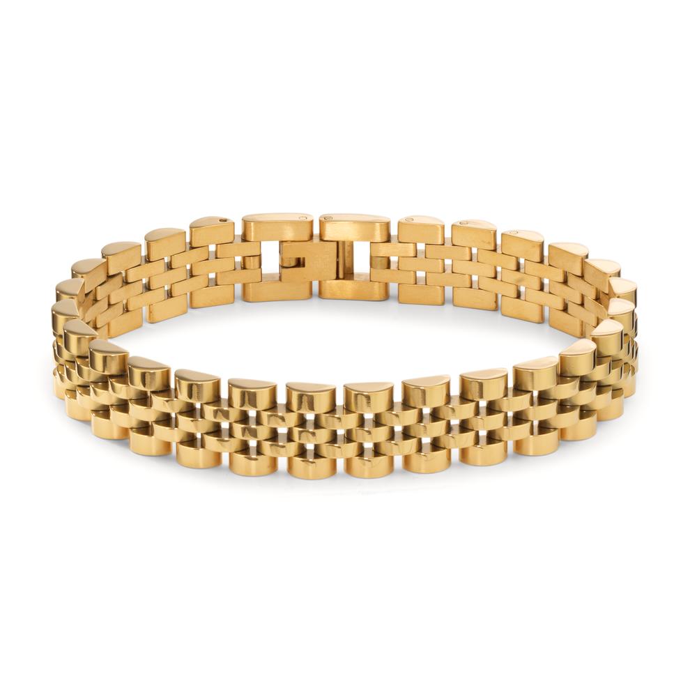 Bracelet Acier inoxydable jaune PVD 21.5 cm-612333