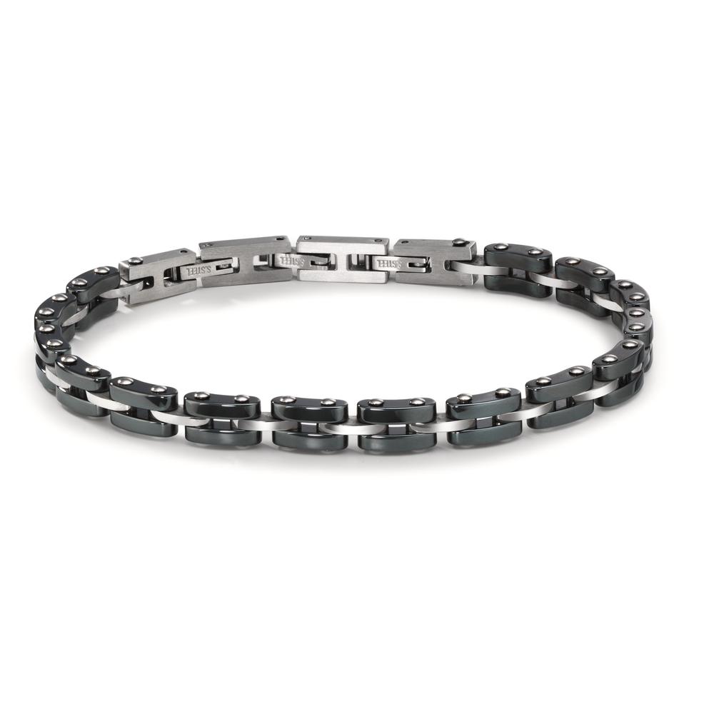 Bracelet Acier inoxydable, Céramique 20-22.5 cm-612339