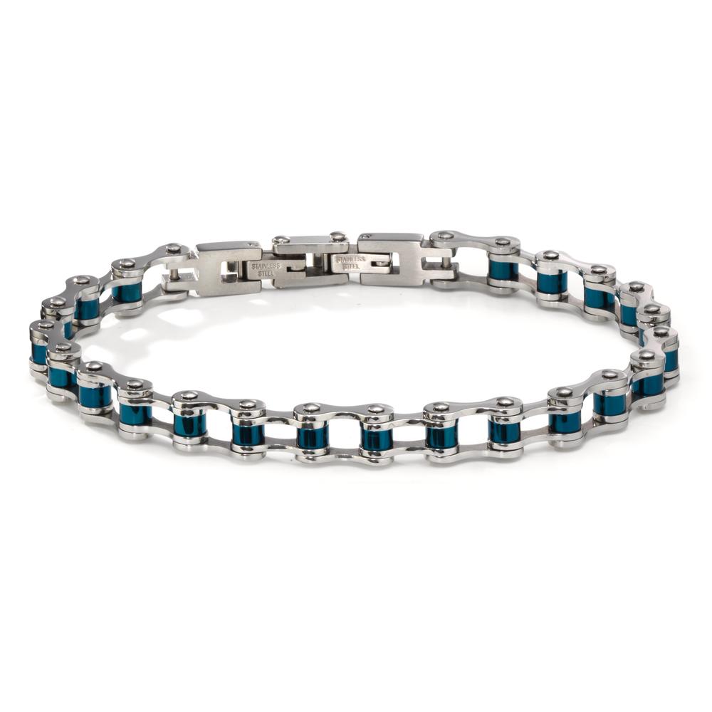 Bracelet Acier inoxydable bleu PVD 20-21.5 cm-612344