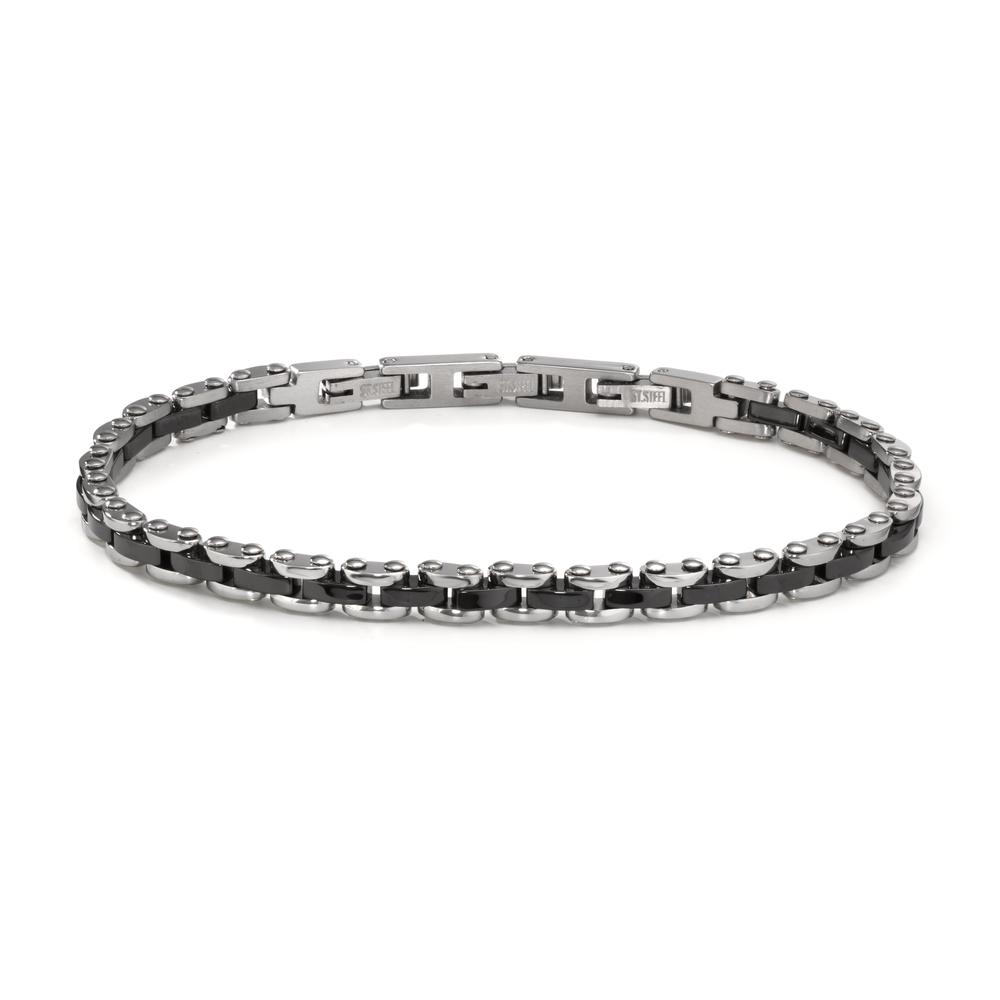 Bracelet Acier inoxydable, Céramique 19-21.5 cm-612349