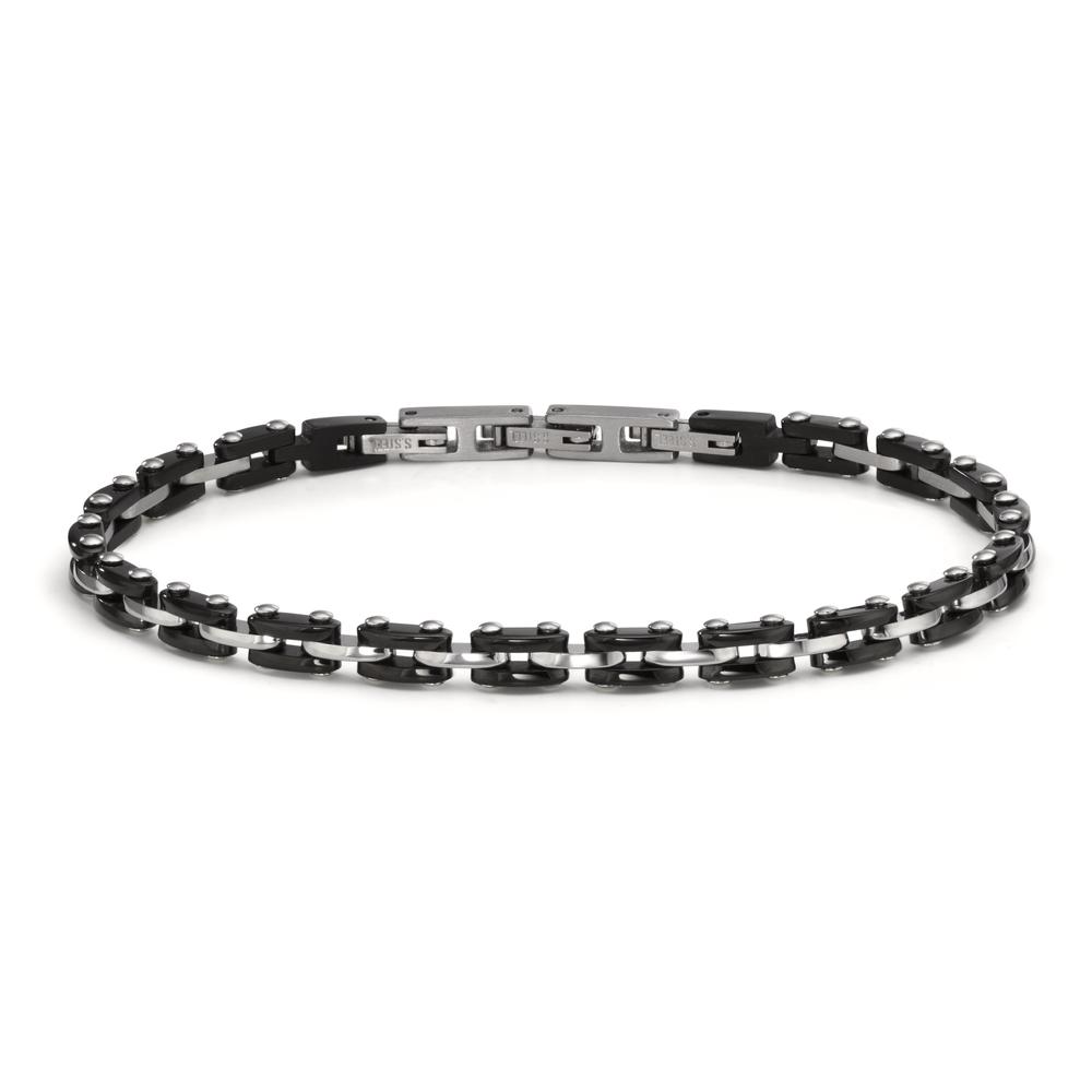 Bracelet Acier inoxydable, Céramique 19-21.5 cm-612361
